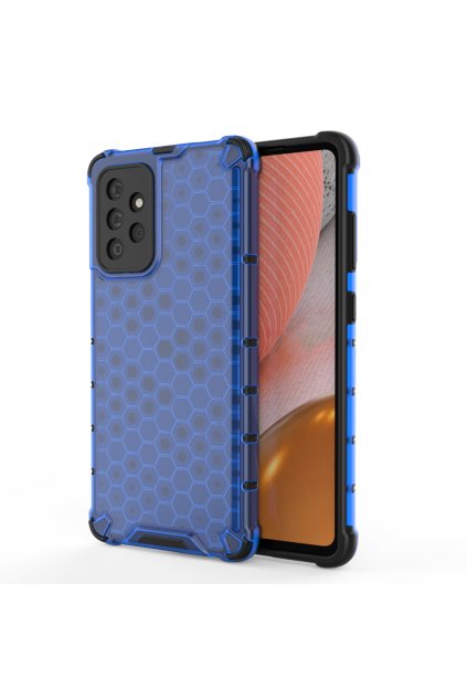 eng pl Honeycomb case armored cover with a gel frame for Samsung Galaxy A53 5G blue 91278 1