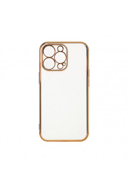 eng pl Lighting Color Case for Samsung Galaxy A53 5G gold frame gel cover white 96193 1