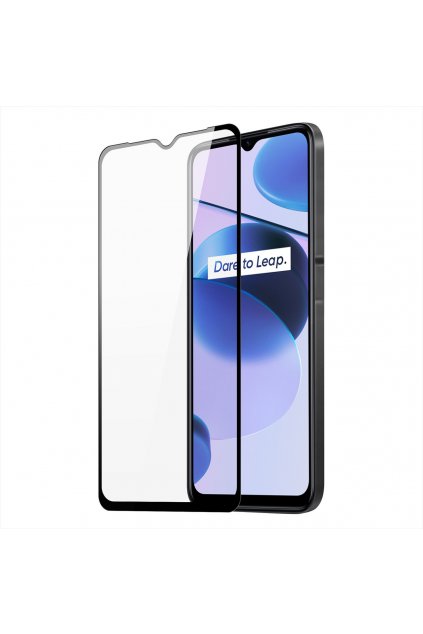 eng pl Dux Ducis 9D Tempered Glass full screen 9H tempered glass with frame Realme C35 black case friendly 96978 1