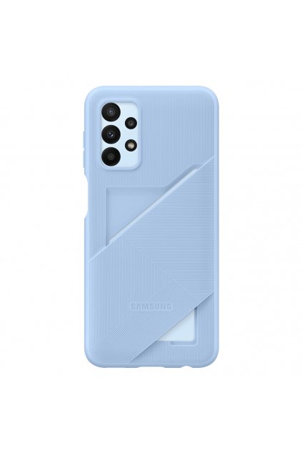 eng pl Samsung Card Slot Cover Case for Samsung Galaxy A23 Silicone Case Wallet Card Blue EF OA235TLEGWW 107906 1