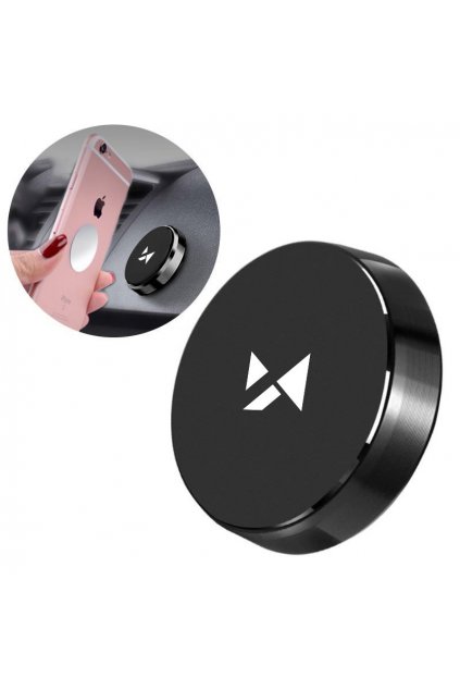 eng pl Wozinsky Self adhesive Magnetic Car Dashboard Mount Black WMH 02 62474 15