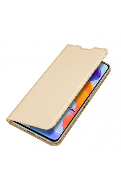 eng pl Dux Ducis Skin Pro Holster Cover Flip Cover for Xiaomi Redmi Note 11 Pro 5G 11 Pro gold 91326 4