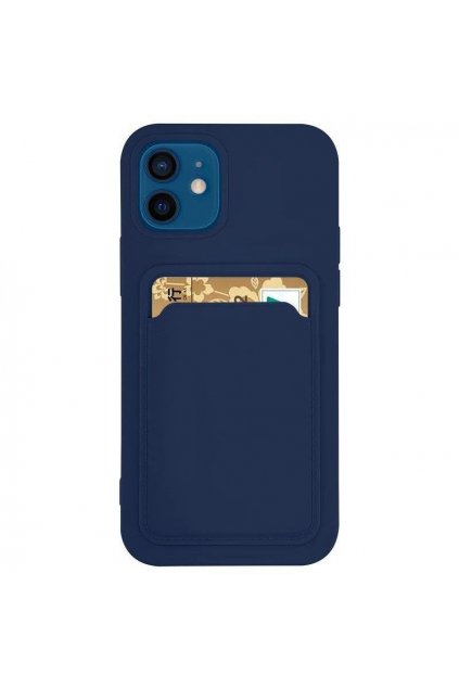 eng pl Card Case Silicone Wallet Case With Card Slot Documents For Xiaomi Redmi Note 11 Pro 5G 11 Pro 5G 11 Pro Navy Blue 91432 1