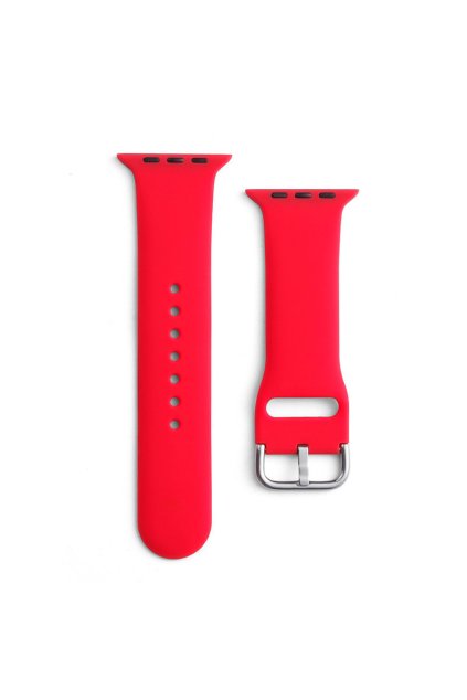 eng pl Silicone Strap APS Silicone Watch Band Ultra 8 7 6 5 4 3 2 SE 49 45 44 42mm Strap Watchband Red 106372 1