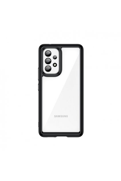 48945 outer space case pro kryt samsung galaxy a53 5g s pruznym ramem cerny