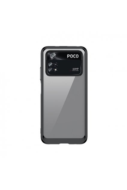 48924 outer space case pro kryt xiaomi poco m4 pro s pruznym ramem cerny