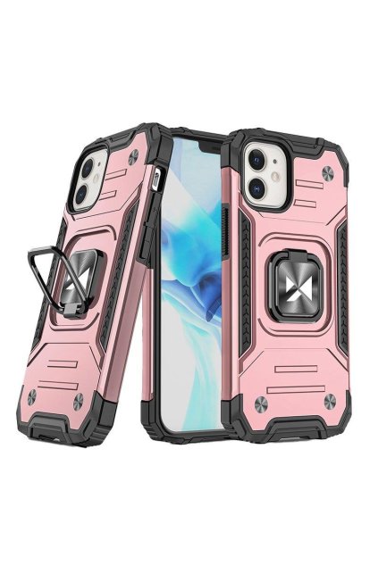 49833 wozinsky armor kryt s prstynkem na iphone 14 zlaty