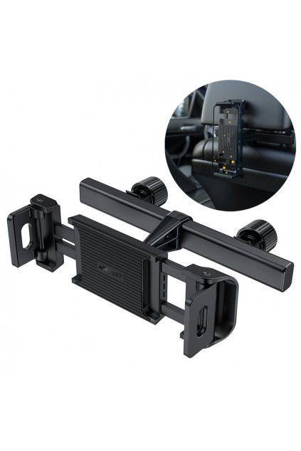 eng pl Acefast car headrest holder for phone and tablet 135 230mm wide black D8 black 87650 1