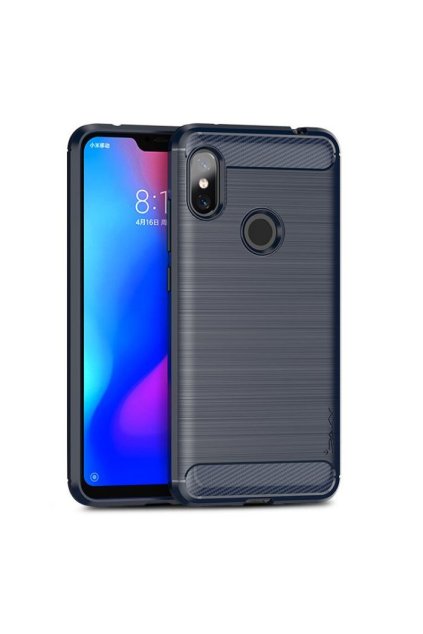 ipaky rugged armor blue xiaomi redmi note 6 pro 1