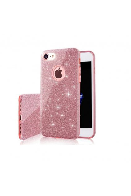 55485 glitter 3in1 case for iphone x xs pink