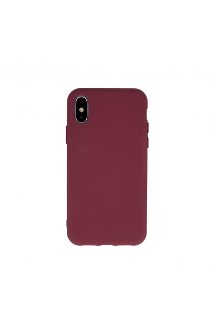 55887 silicon case for samsung galaxy a51 burgundy