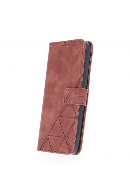 57096 smart trendy porto case for realme c21 brown