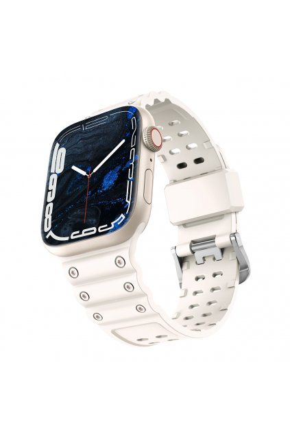 eng pl Strap Triple Protection strap for Apple Watch Ultra SE 8 7 6 5 4 3 2 1 49 45 44 42 mm bracelet bracelet beige 135939 1