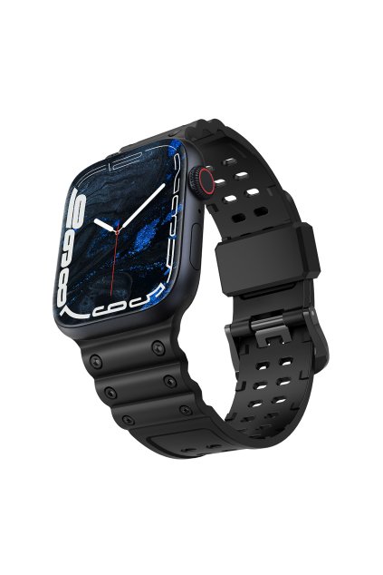 eng pl Strap Triple Protection strap for Apple Watch Ultra SE 8 7 6 5 4 3 2 1 49 45 44 42 mm band bracelet black 135936 1