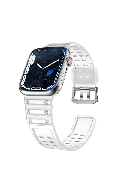 eng pl Strap Triple Protection strap for Apple Watch Ultra SE 8 7 6 5 4 3 2 1 49 45 44 42 mm bracelet bracelet transparent 135942 2