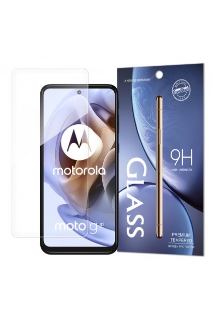 59150 tempered glass 9h screen protector for motorola moto g41 g31 packaging envelope