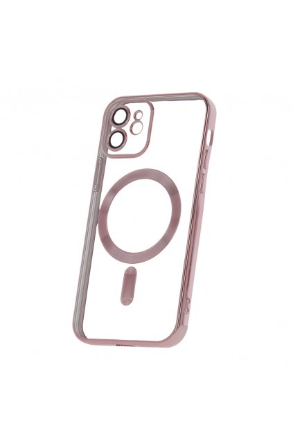 60470 color chrome mag case for iphone 12 6 1 quot rose gold