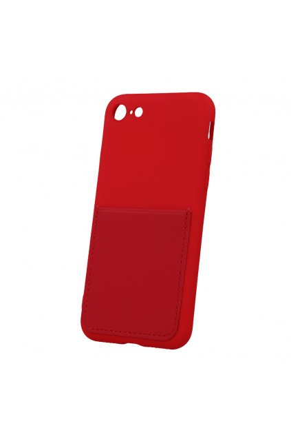 60950 card cover case for iphone 7 8 se 2020 se 2022 red