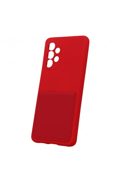 61478 card cover case for samsung galaxy a53 5g red