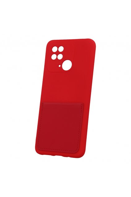 61556 card cover case for xiaomi redmi 10c 4g red