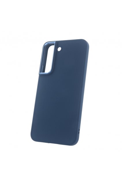 61634 satin case for samsung galaxy s22 dark blue