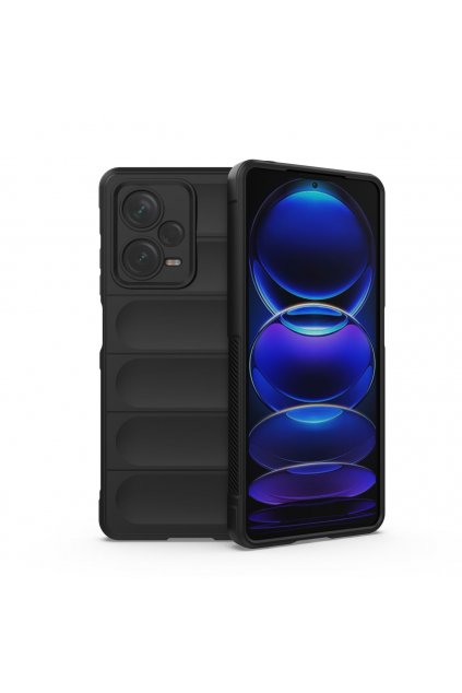 62426 pouzdro magic shield pro xiaomi redmi note 12 pro flexibilni pancerovy kryt cerny