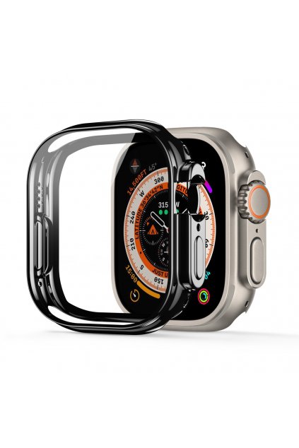 62480 samotne pouzdro dux ducis apple watch ultra 49 mm flexibilni pouzdro na chytre hodinky cerne