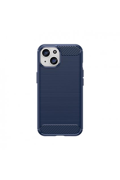 62906 ohebne pouzdro s karbonovym vzorem pro iphone 15 carbon case modre