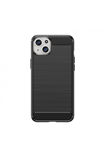 62909 ohebne pouzdro s karbonovym vzorem pro iphone 15 plus carbon case cerne