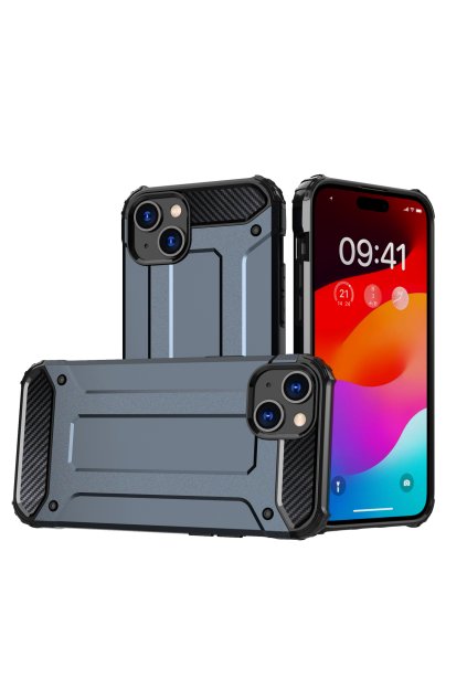 63936 pouzdro iphone 15 plus hybrid armor modre