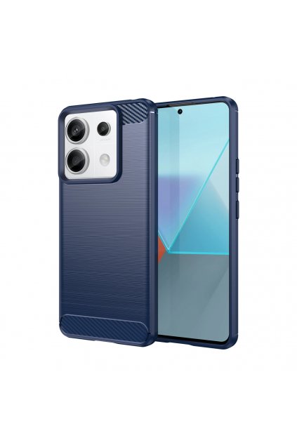 70902 ohebny carbon kryt na xiaomi redmi note 13 pro plus modry