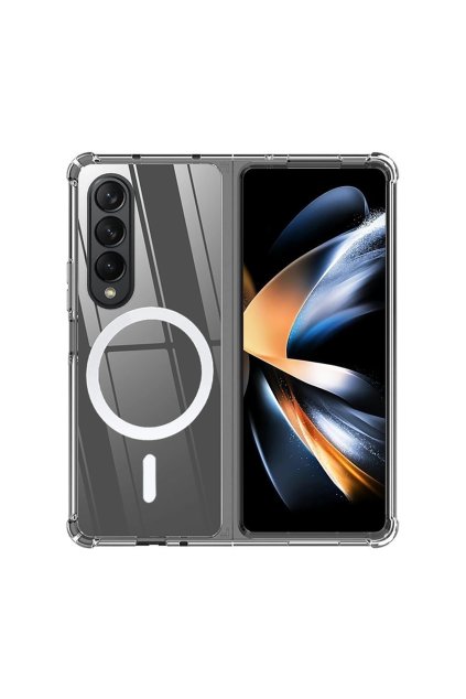 73024 ultra clear magsafe case for samsung galaxy z fold 6 transparent