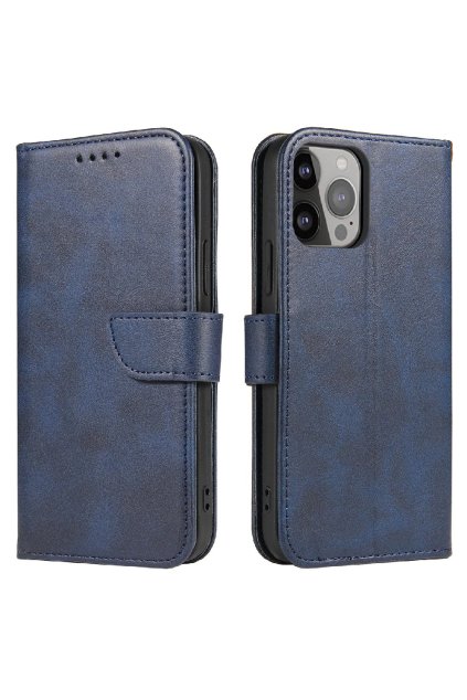 74070 magnet case for samsung a15 with flap and wallet blue