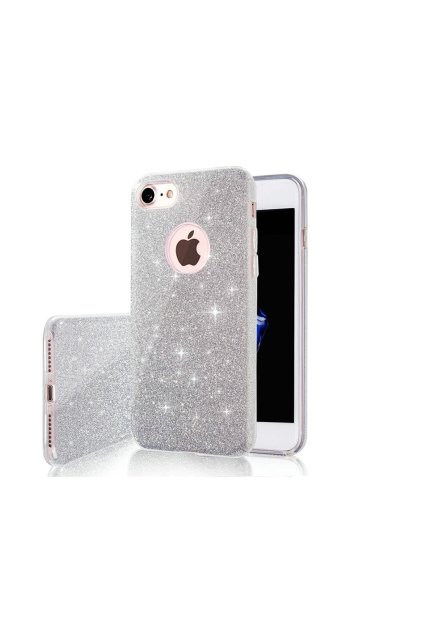 75642 glitter 3in1 case for samsung galaxy a55 5g silver