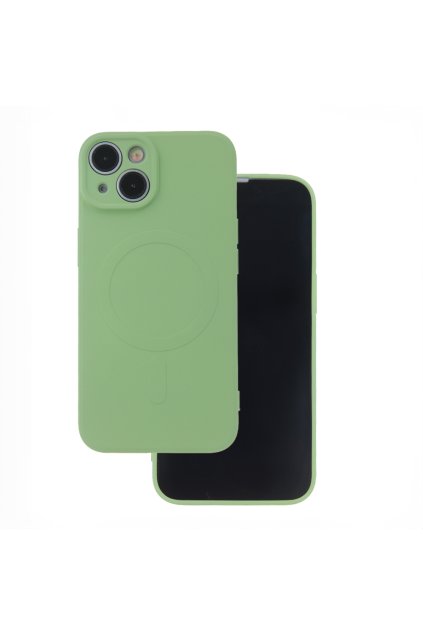 77409 simple color mag case for samsung galaxy a16 4g a16 5g light green
