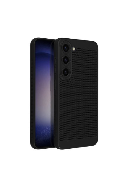 77940 airy perforovany kryt na samsung galaxy a56 5g cerny