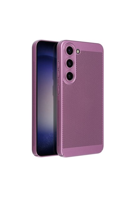 77937 airy perforovany kryt na samsung galaxy a56 5g fialovy