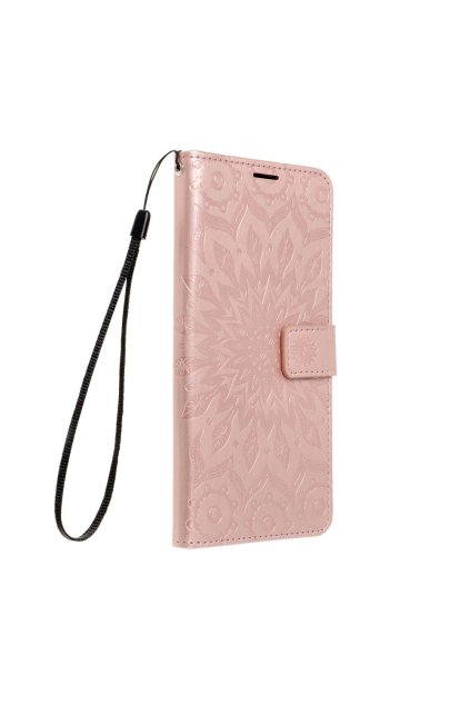 77850 mezzo pu kozene pouzdro na samsung galaxy a16 5g ruzova mandala