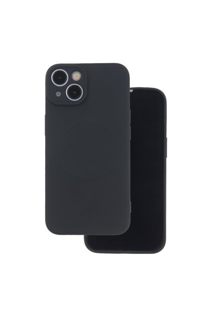 78051 simple color mag case for samsung galaxy s25 black