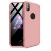 360 obojstranný kryt na iPhone XR - ružový