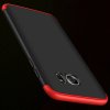 360 oboustranný kryt na Samsung Galaxy S7 Edge červenočerný 1