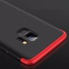 360 oboustranný kryt na Samsung Galaxy S9 červenočerný 5