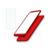 360 obojstranný kryt s TVRDENÝM SKLOM na Honor 10 - červený
