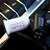 eng pl Remax Roki Series Car Charger RCC219 Mini Universal Car Charger 2x USB 2 4A black 46723 2