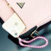 eng pl Phone lanyard pendant string cristal glass beads black 72143 7