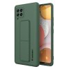 eng pl Wozinsky Kickstand Case flexible silicone cover with a stand Samsung Galaxy A42 5G dark green 69544 1