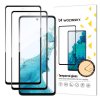 eng pl Wozinsky Set 2x Super Durable Full Glue Tempered Glass Full Screen with Frame Case Friendly Samsung Galaxy A53 5G Black 87934 13