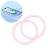 eng pl Joyroom set of metal magnetic rings for smartphone 2 pcs pink JR Mag M3 107824 1