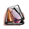 44973 1 magneticky oboustranny kryt s tvrzenym sklem na iphone 14 cerny
