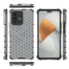 eng pl Honeycomb case armored cover with a gel frame for Vivo V23 5G transparent 96400 3
